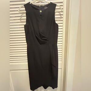 Tahari Black Midi Dress